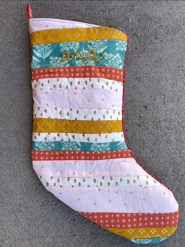 Make a Quilted Stocking