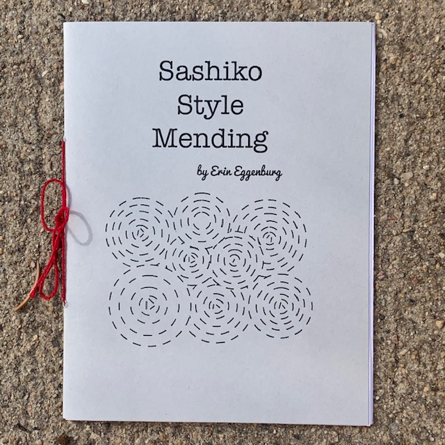 Wrenbird Sashiko Style Mending Booklet