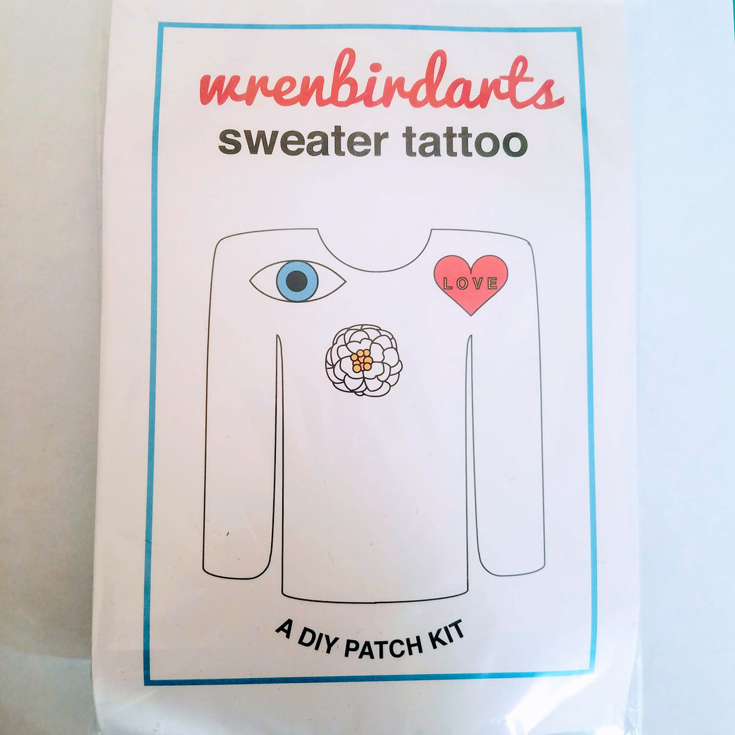 Wrenbirdarts Sweater Tattoo Kit