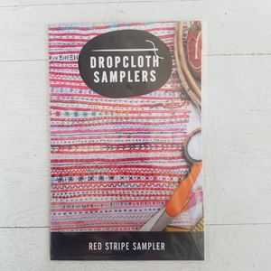 Dropcloth Red Strip Sampler