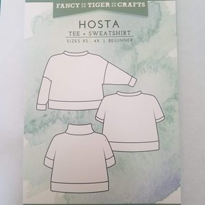 Hosta Tee + Sweatshirt Pattern