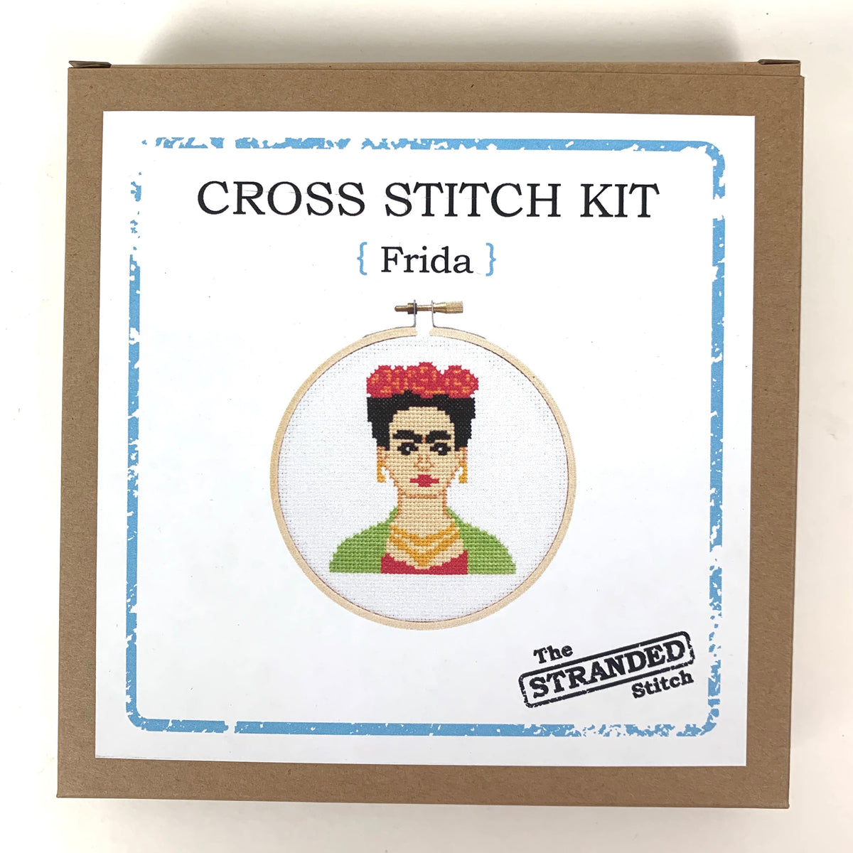 Stranded Stitch Cross Stitch Kit Frida – Maker General