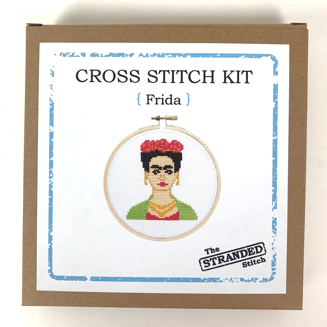 Stranded Stitch Cross Stitch Kit Frida