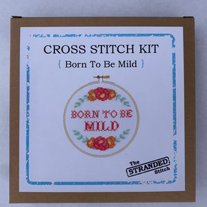 Stranded Stitch Cross Stitch Kit Born to be Mild