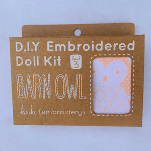 Kiriki Press DIY doll kit barn owl