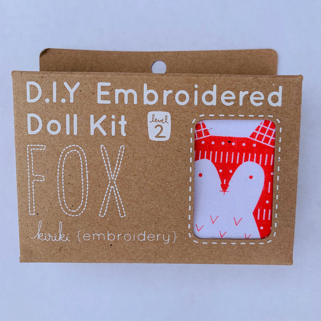 Kiriki Press DIY doll kit Fox