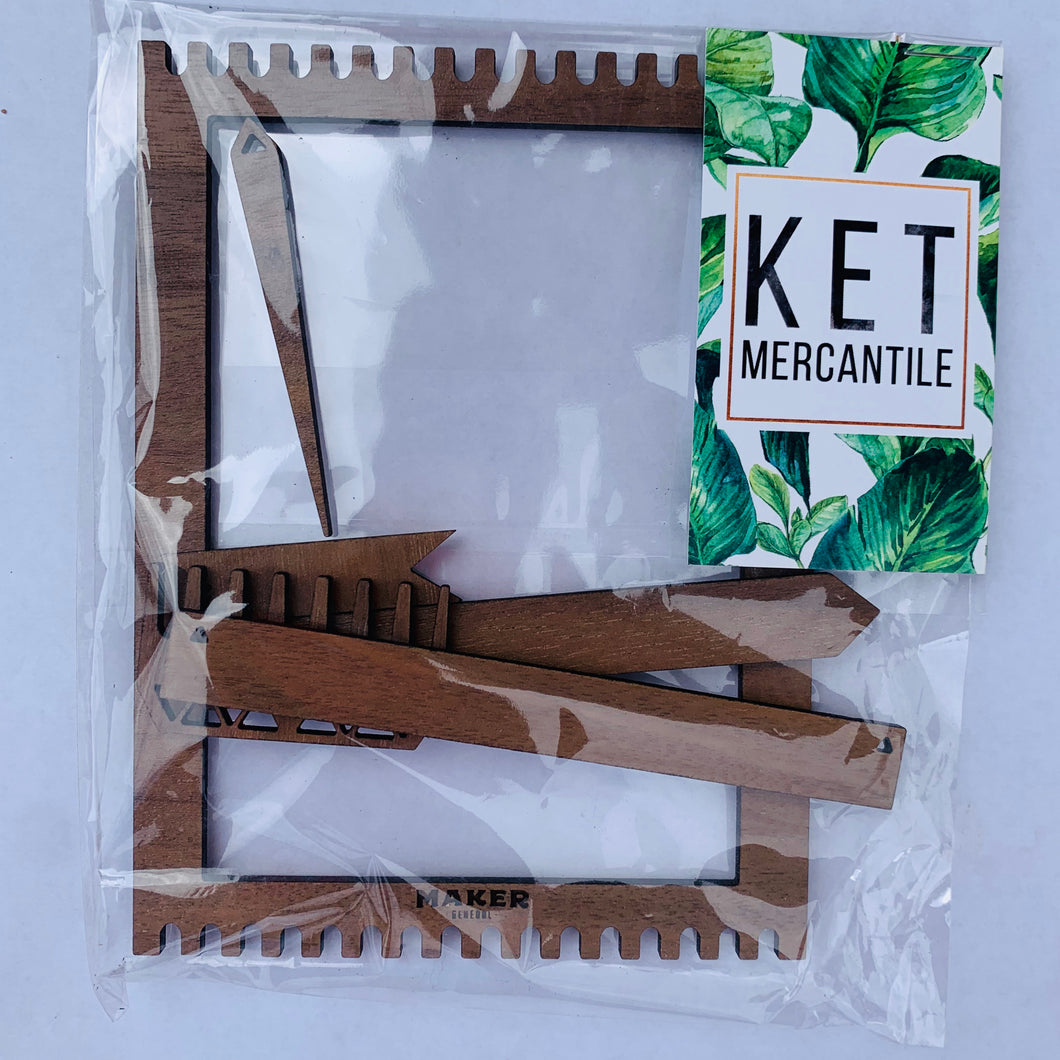 Maker General + KET Mercantile weaving kit