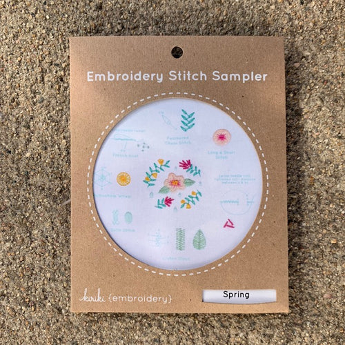Kiriki Press Stitch Sampler Spring