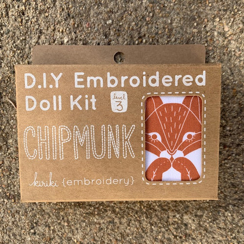 Kiriki Press DIY Doll Kit Chipmunk