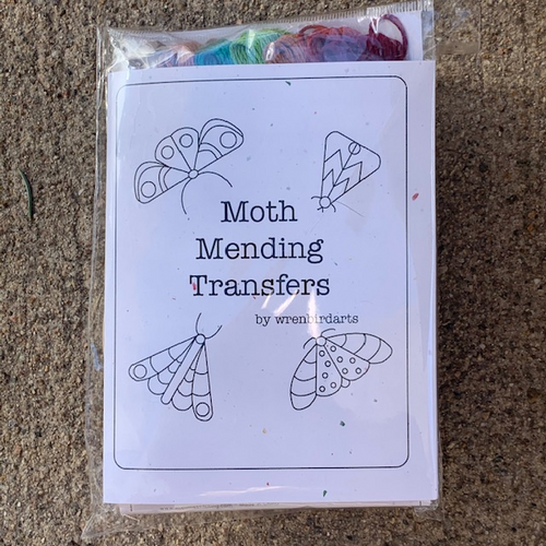 Wrenbird Moth Mending Transfer Kit
