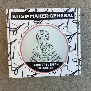 Maker General Harriet Tubman Embroidery Kit