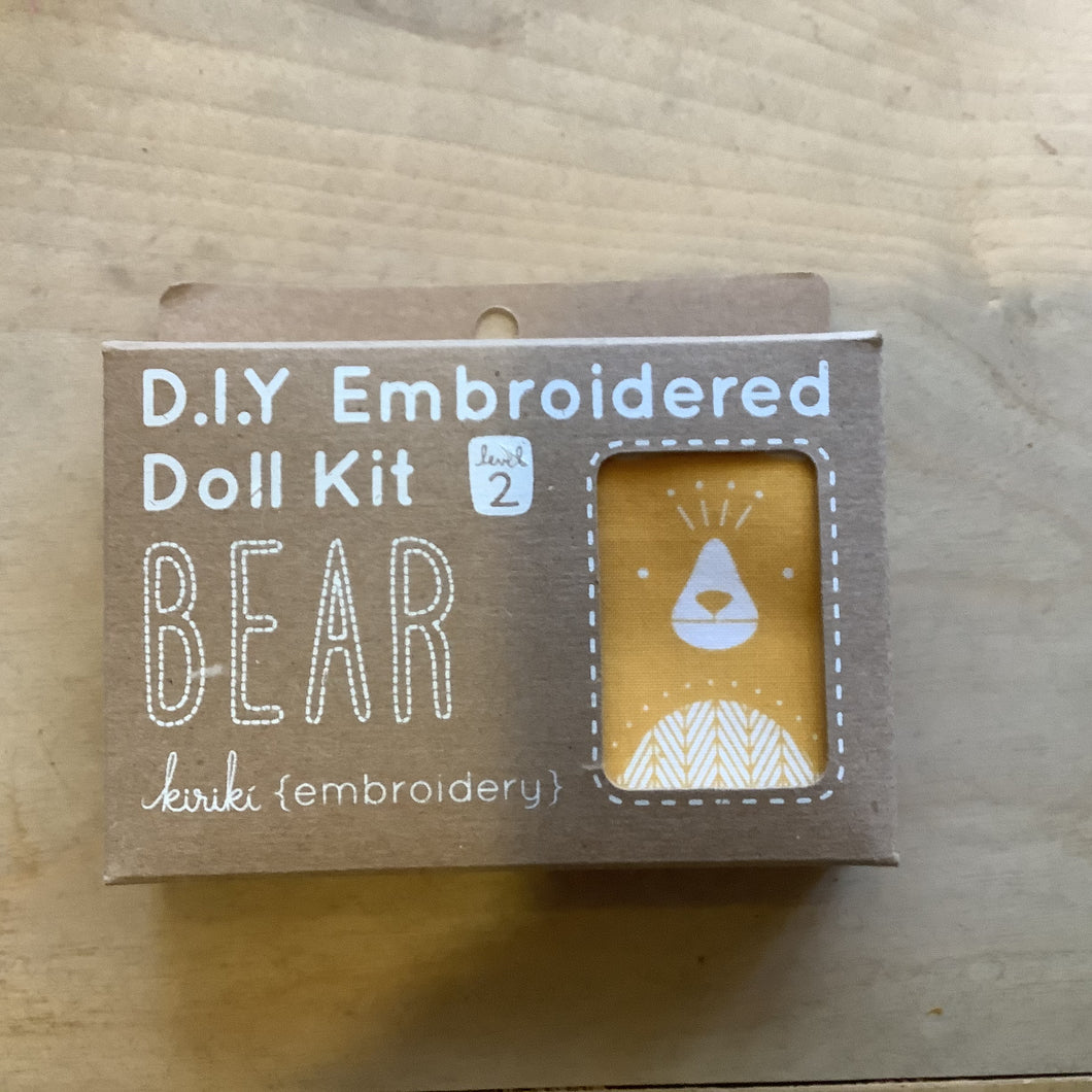 Kiriki Press DIY Doll Kit Bear