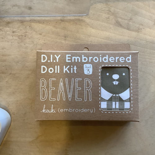 Kiriki Press DIY Doll Kit Beaver