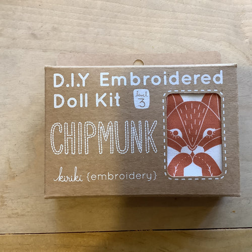 Kiriki Press DIY Doll Kit Chipmunk