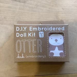 Kiriki Press DIY doll kit otter