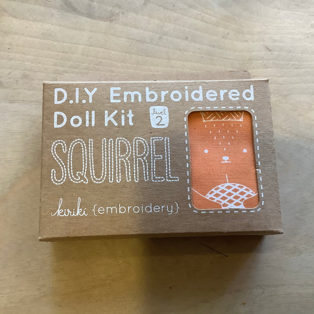 Kiriki Press DIY Doll Kit Squirrel